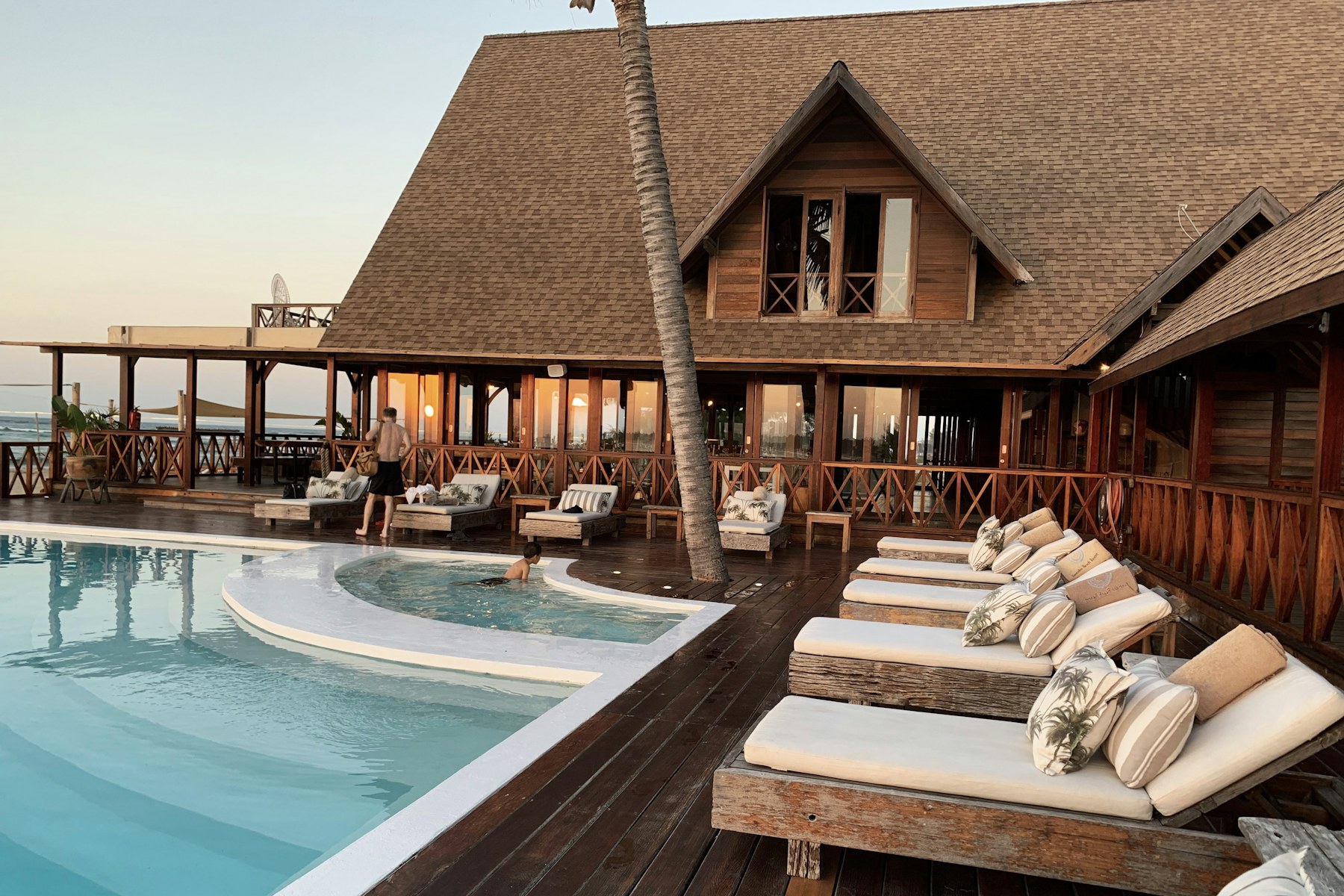 Hotel resort operations and guest-service environment